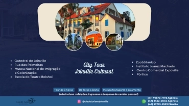 CITY TOUR JOINVILLE CULTURAL